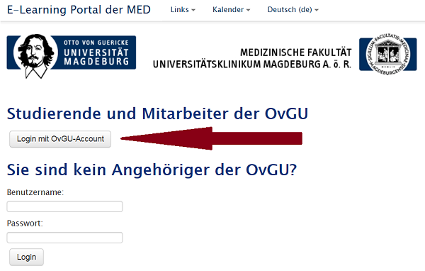 Anmeldung Moodle_Login