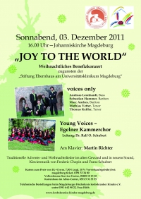Plakat Weih.benefiz 2011