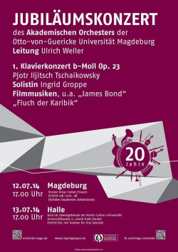 Jubiläumskonzert Juli 2014