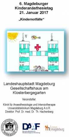 Flyer Kinderanästhesie 2017 Flyer Kinderanästhesie 2017