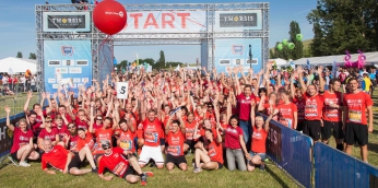 Gruppenfoto Firmenstaffellauf 2018
