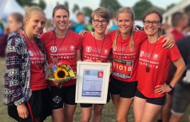 Orthopädie Damenteam Firmenstafffellauf 2018