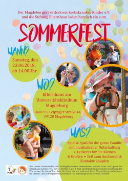 Sommerfest Elternhaus 2018