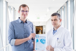 Fabian Kopel und Prof. Croner