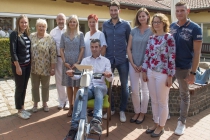 Spendenübergabe Bewegungstrainer an die Kinderkrebsstation1