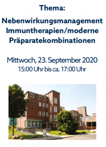 Fortbildung für Mitarbeiter onkologischer Praxen