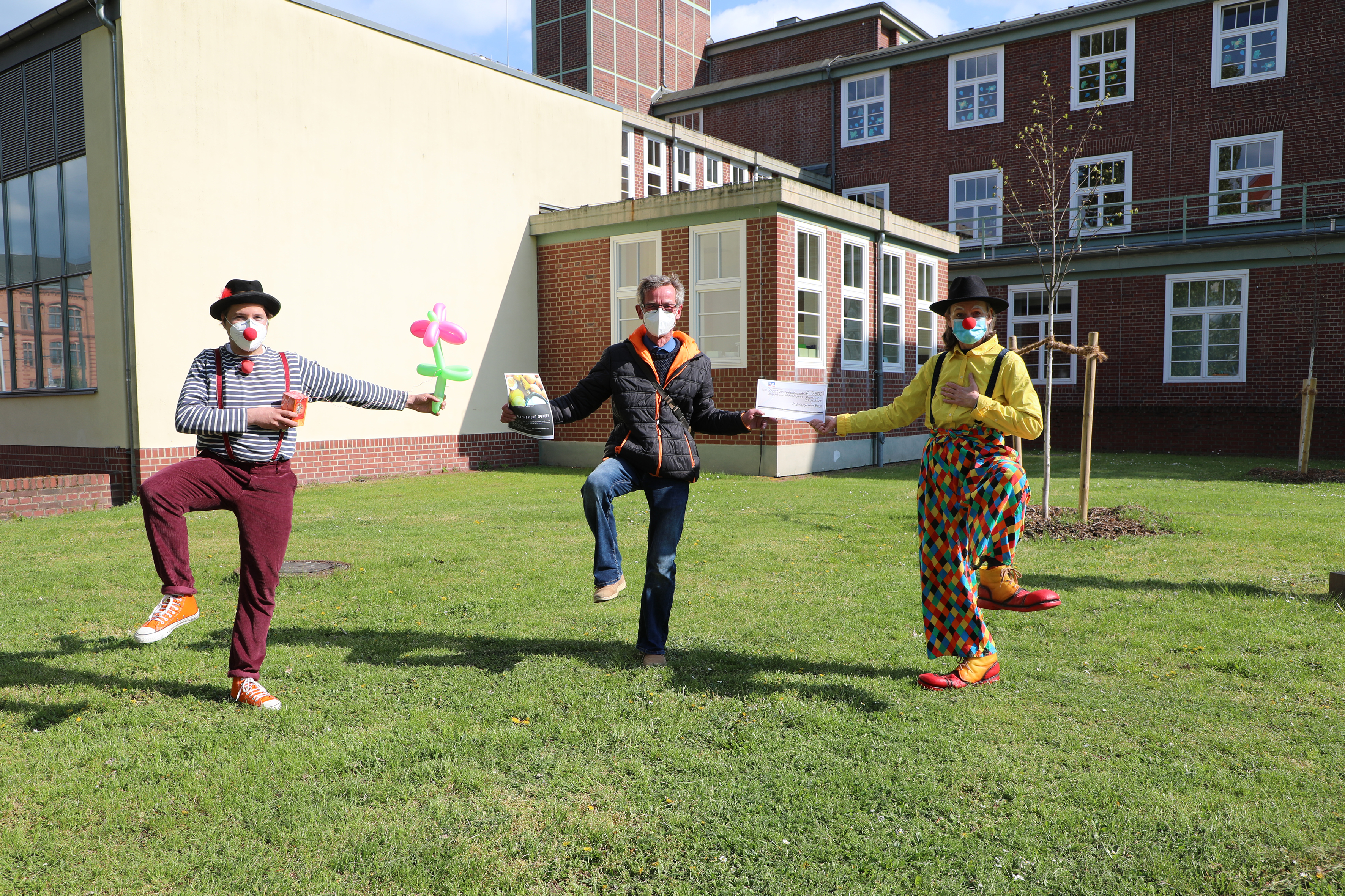 Klinikclowns_Spende1_Schubert_UMMD Klinikclowns_Spende1_Schubert_UMMD