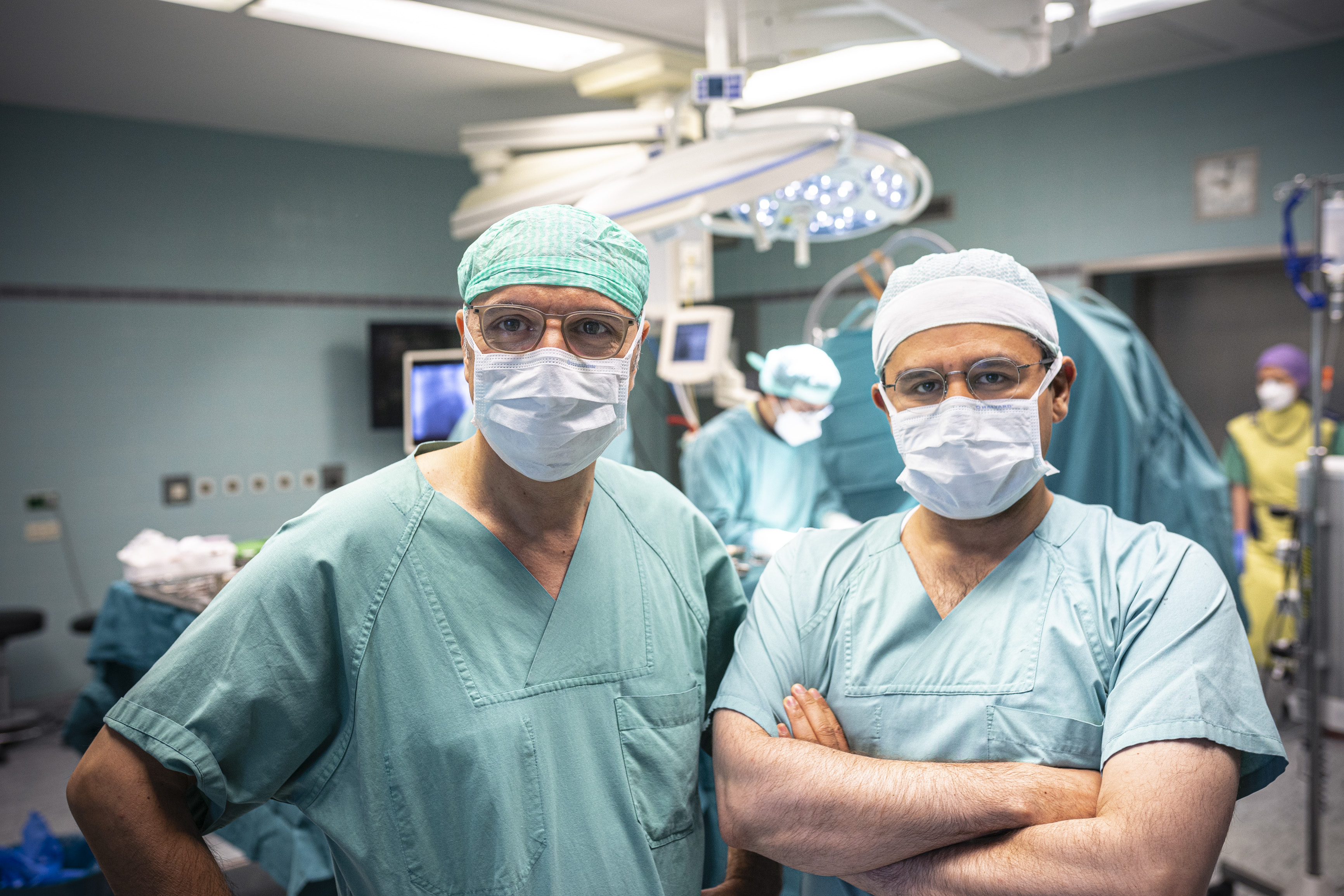 Prof. Dr. Erol Sandalcioglu und PD Dr. Belal Neyazi