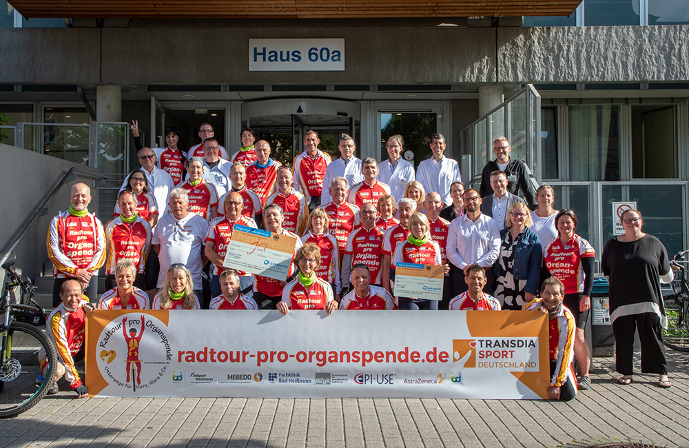 Pro Organ Spende Radtour Schubert UMMD