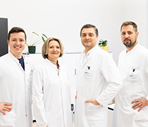 v.links: Dr. med. József Mészáros, PD Dr. med. Svetlana Tchaikovski, Prof. Dr. med. Atanas Ignatov, Dr. med. Paolo Gennari