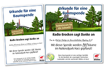Spendenurkunden