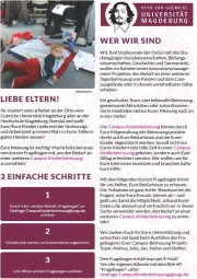 Fragebogen Campus-Kinderbetreuung