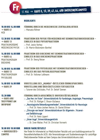 Programm_CampusDays_MedizinischeFakultät_2