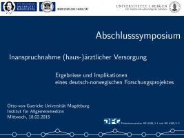 Abschlusssymposium 18.02.2015