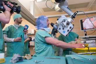 Auftakt zum Hugo-Junkers-Preis 2015 in der HNO-Uniklinik