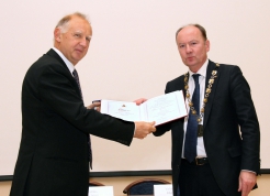 Litauen-Malfertheiner (li.) und Razumas
