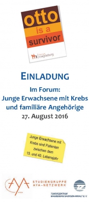Einladung AYA Forum 2016