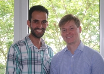 Moh´d Mohanad Al-Dabet (links) und Andi Marquardt