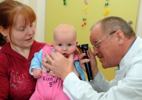 Prof. Jorch mit Elisa