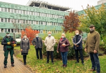 Rosengarten der Universitätsmedizin