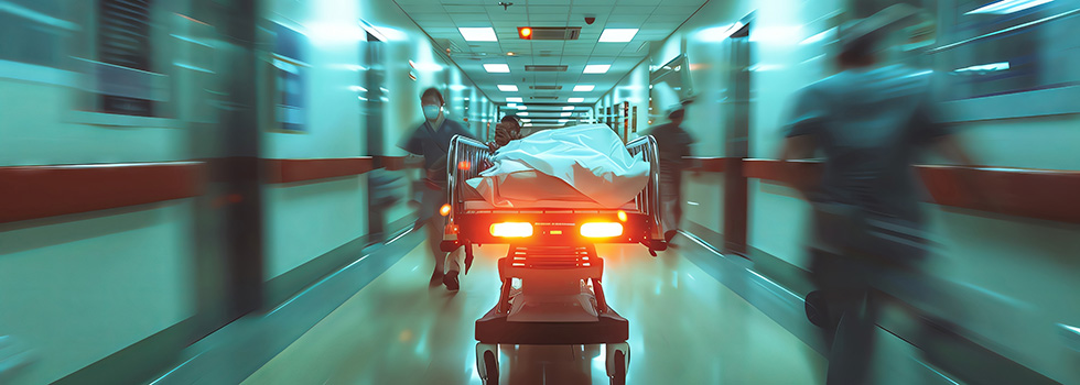 Header Notfallsituation in einem Krankenhaus - (c) Atchariya63 - stock.adobe