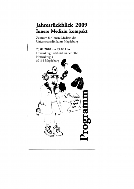 Jahresrückblick 2009 innere Medizin jpg