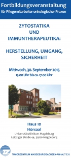 Zytostatika und Immuntherapeutika